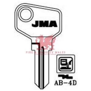 JMA AB-4D Cylinder Key Blank for Absa®