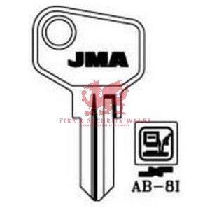 JMA AB-8I Cylinder Key Blank for Absa®