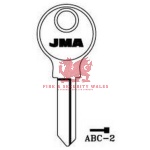 JMA ABC-2 Cylinder Key Blank for ABC®