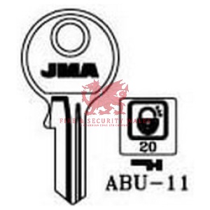 JMA ABU-11 Cylinder Key Blank for Abus®