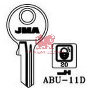 JMA ABU-11D Cylinder Key Blank for Abus®