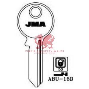 JMA ABU-15D Cylinder Key Blank for Abus®