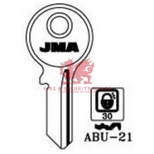 JMA ABU-21 Cylinder Key Blank for Abus®