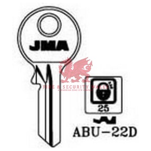 JMA ABU-22D Cylinder Key Blank for Abus®