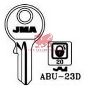 JMA ABU-23D Cylinder Key Blank for Abus®