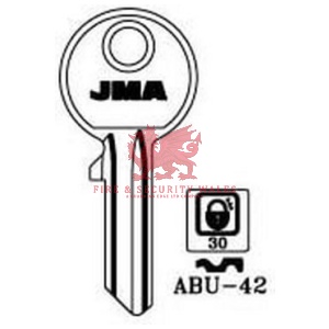 JMA ABU-42 Cylinder Key Blank for Abus®