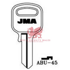 JMA ABU-45 Cylinder Key Blank for Abus®