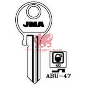 JMA ABU-47 Cylinder Key Blank for Abus®