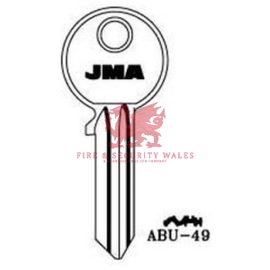 JMA ABU-49 Cylinder Key Blank for Abus®