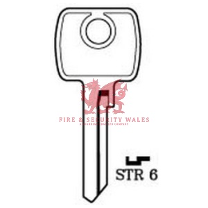 STR 6 Cylinder Key Blank (KB21) for Strebor®