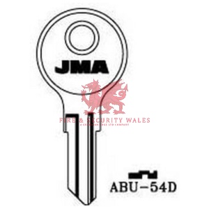 JMA ABU-54D Cylinder Key Blank for Abus®