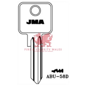 JMA ABU-58D Cylinder Key Blank for Abus®