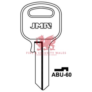 JMA ABU-60 Cylinder Key Blank for Abus®