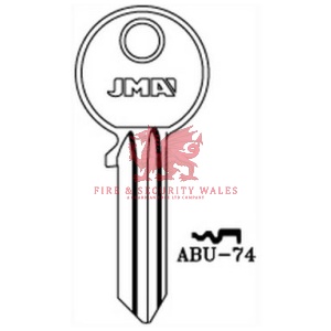 JMA ABU-74 Cylinder Key Blank for Abus®