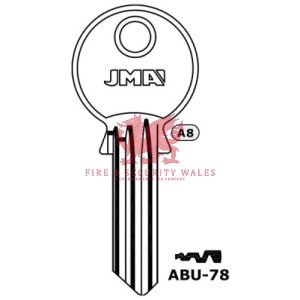 JMA ABU-78 Cylinder Key Blank for Abus®