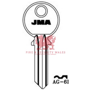 JMA AG-6I Cylinder Key Blank for Aguia®