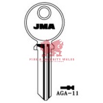 JMA Cylinder Key Blank AGA-11 for AGA®