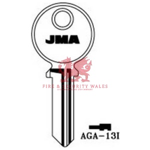 JMA Cylinder Key Blank AGA-13I for AGA®