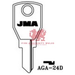 JMA Cylinder Key Blank AGA-24D for AGA®