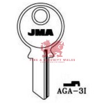 JMA Cylinder Key Blank AGA-3I for AGA®