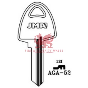 JMA Cylinder Key Blank AGA-52 for AGA®