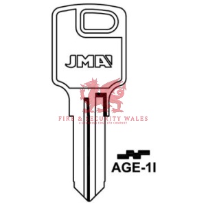 JMA Cylinder Key Blank AGE-1I for AGE®