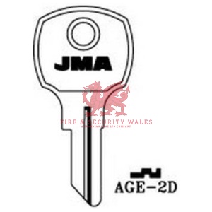 JMA Cylinder Key Blank AGE-2D for AGE®