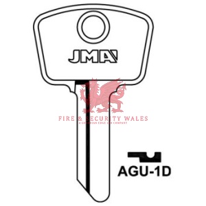 JMA AGU-1D Cylinder Key Blank for Agut®