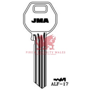 JMA ALF-17 Cylinder Key Blank for Alfa®