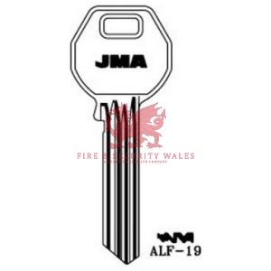 JMA ALF-19 Cylinder Key Blank for Alfa®