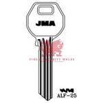 JMA ALF-25 Cylinder Key Blank for Alfa®