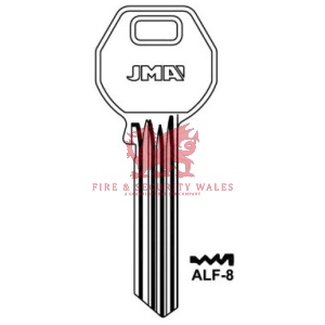 JMA ALF-8 Cylinder Key Blank for Alfa®