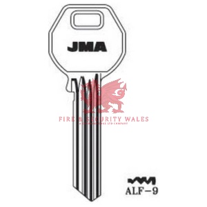 JMA ALF-9 Cylinder Key Blank for Alfa®