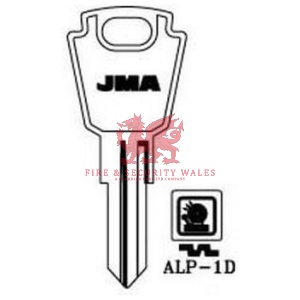 JMA ALP-1D Cylinder Key Blank for Alpha®