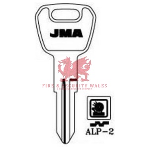 JMA ALP-2 Cylinder Key Blank for Alpha®