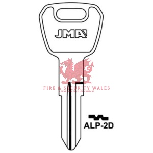 JMA ALP-2D Cylinder Key Blank for Alpha®