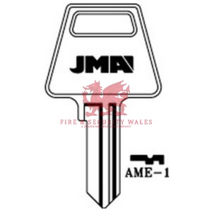 JMA AME-1 Cylinder Key Blank for American Lock®