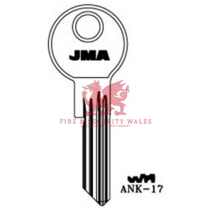 JMA ANK-17 Cylinder Key Blank for Ankerslot®