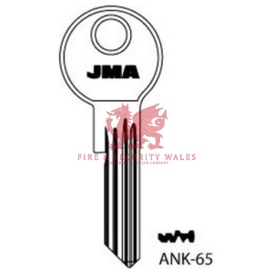 JMA ANK-65 Cylinder Key Blank for Ankerslot®