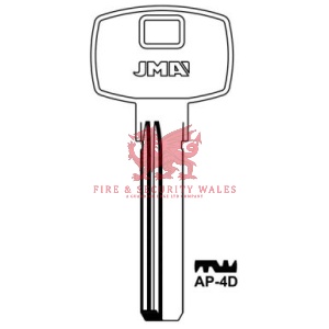 JMA AP-4D Dimple Key Blank for Apex®