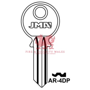 JMA AR-4DP Cylinder Key Blank for Arregui®