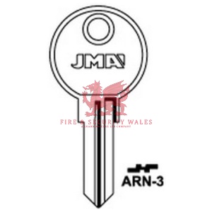 JMA ARN-3 Cylinder Key Blank for Armstong®