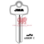 JMA ARR-9D (C) Security Key Blank for Arrow®