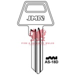 JMA AS-18D Cylinder Key Blank for Assa®