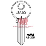 JMA AS-20D Cylinder Key Blank for Assa®