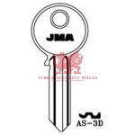 JMA AS-3D Cylinder Key Blank for Assa®