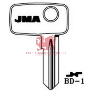 JMA BD-1 Key Blank for B+D®