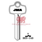 JMA Cylinder Key Blank - BES-14D for Best®