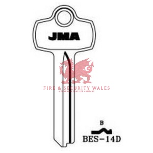 JMA Cylinder Key Blank - BES-14D for Best®