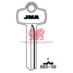 JMA Cylinder Key Blank - BES-2D for Best®